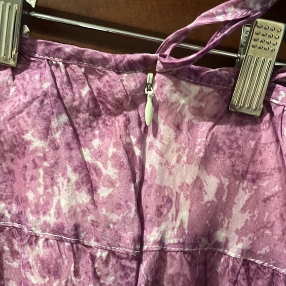 Talbots lilac crinkle skirt - Picture 4 of 4